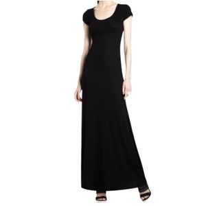 EUC BCBGMaxazria Lexie Maxi Black Dress S